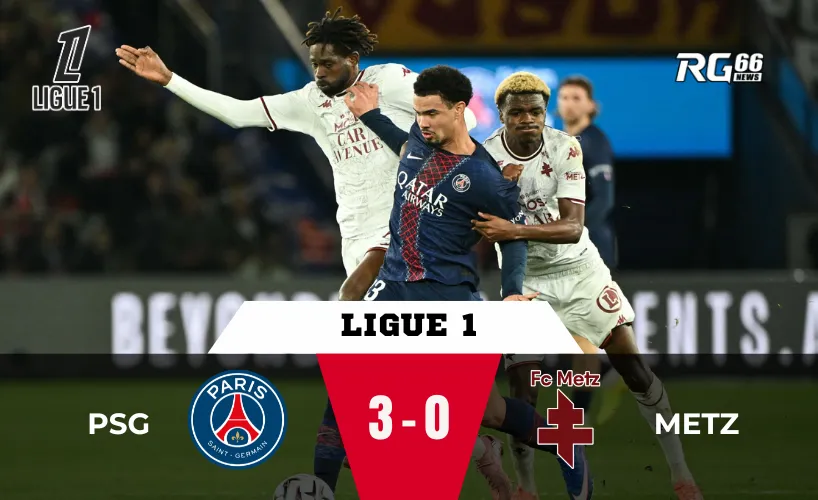 PSG trở lại ngôi đầu Ligue 1 sau cú sảy chân của Lens