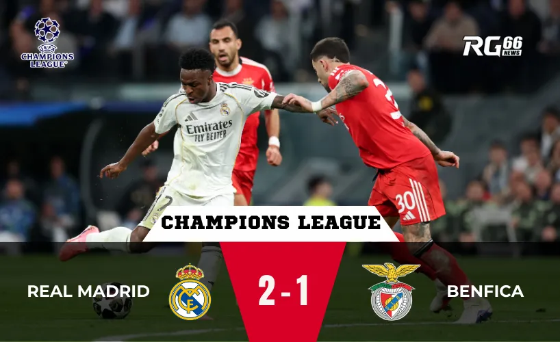 Real Madrid vs Benfica – Vinícius Júnior và lời đáp trả đanh thép