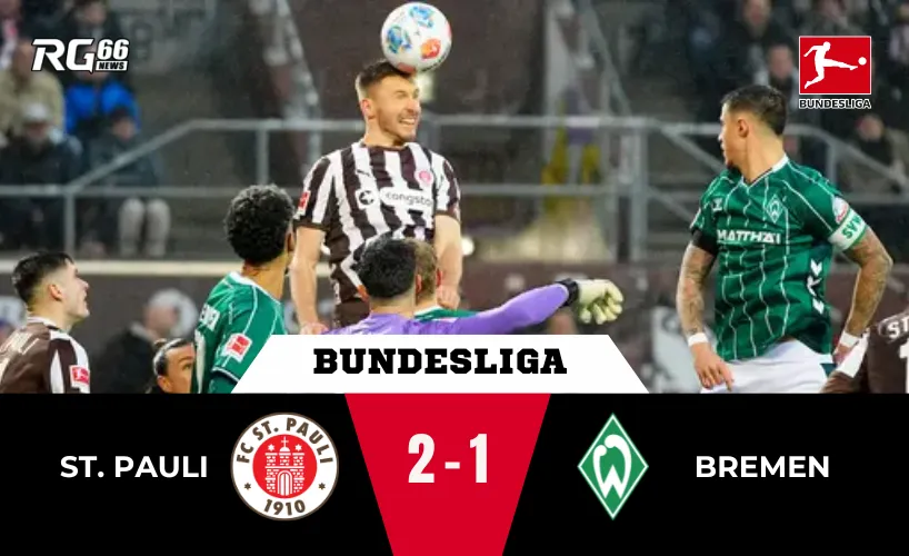 St. Pauli và trận thắng mang mùi “sinh tồn”