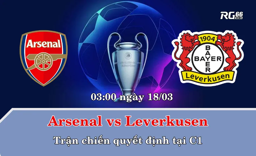Arsenal vs Leverkusen – Trận chiến quyết định tại Champions League