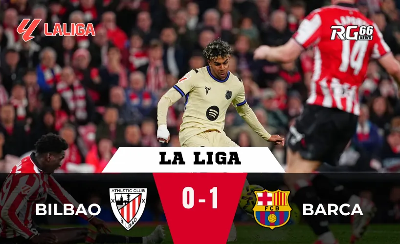 Barcelona thắng Ath. Bilbao nhờ siêu phẩm của Lamine Yamal