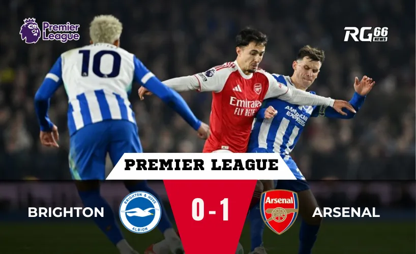 Arsenal vs Brighton – Chiến thắng nhỏ, ý nghĩa lớn