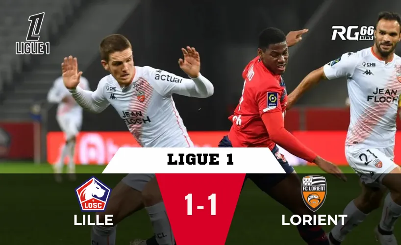 Lille đánh rơi chiến thắng đáng tiếc