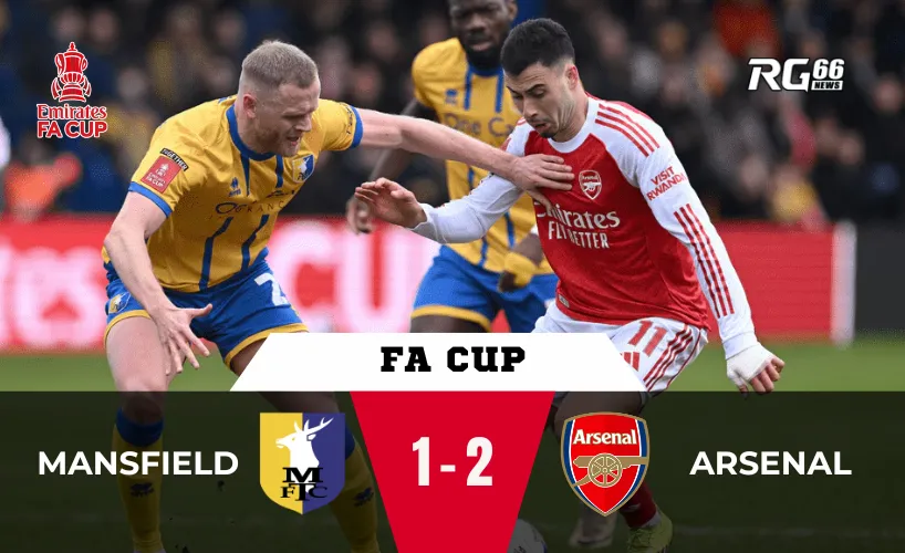 Arsenal vượt qua thử thách khó chịu tại FA Cup