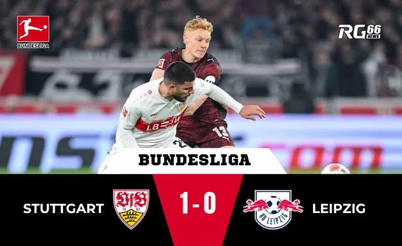 Stuttgart hạ Leipzig, tạo bước ngoặt cuộc đua top 4 Bundesliga