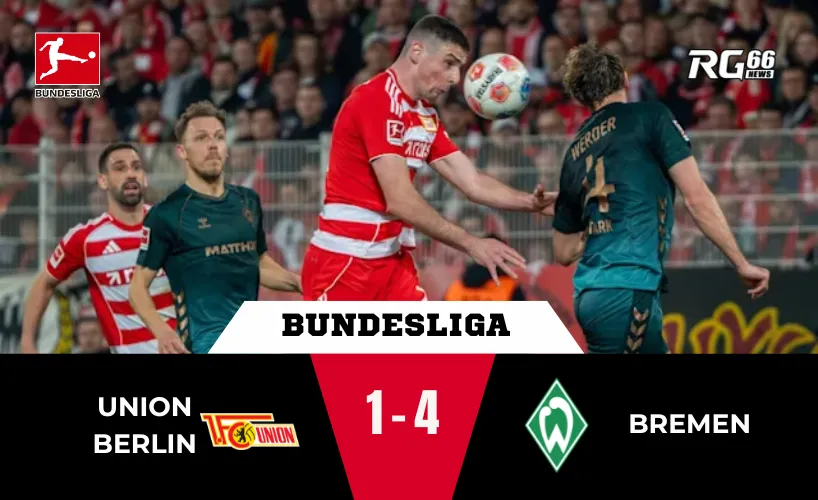 Werder Bremen thắng lớn, thoát khỏi khu vực nguy hiểm