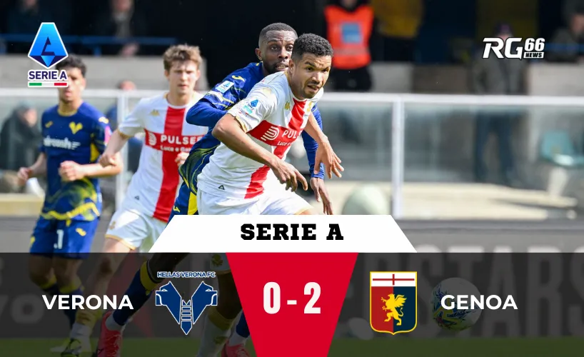 Genoa tiến gần mục tiêu trụ hạng sau chiến thắng trước Verona