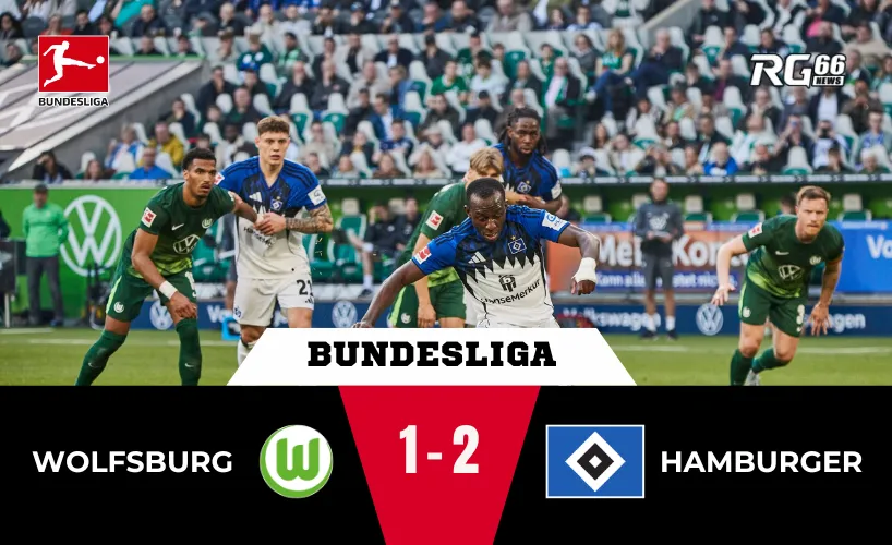 Wolfsburg khủng hoảng sau thất bại trước Hamburger SV